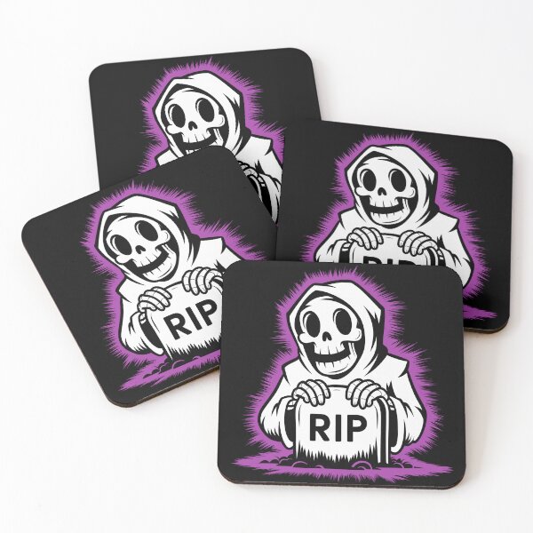Item preview, Rest In Peace designed and sold by Angry Swan Designs.