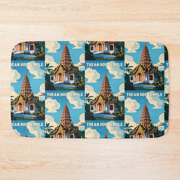 Item preview, Thean Hou Temple Malaysia Vintage Travel Tourism designed and sold by TravelersGems.
