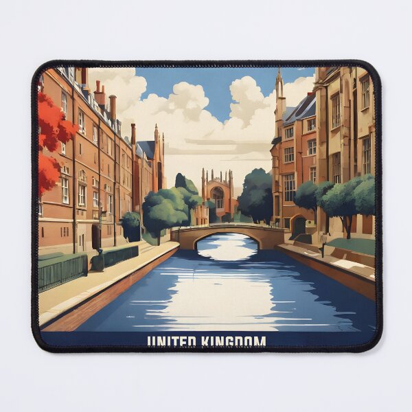 Item preview, Cambridge Kingdom Vintage Travel Tourism designed and sold by TravelersGems.