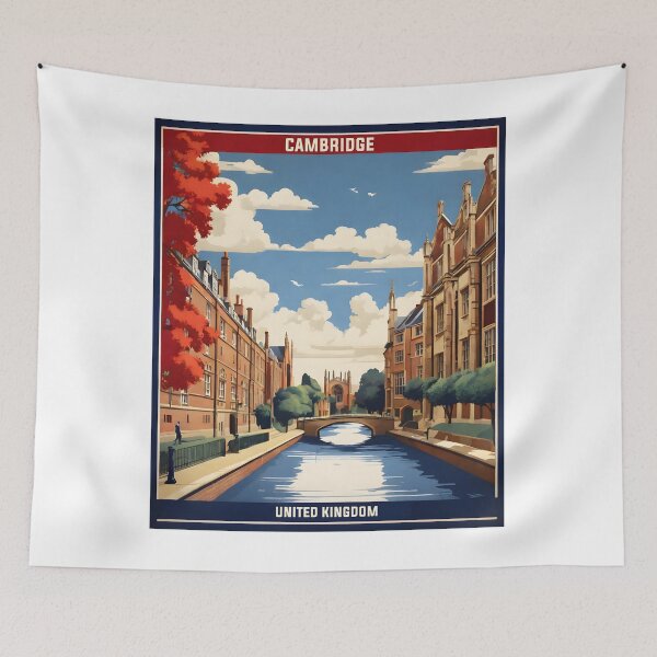 Item preview, Cambridge Kingdom Vintage Travel Tourism  designed and sold by TravelersGems.