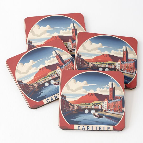 Item preview, Carlisle Kingdom Vintage Travel Tourism  designed and sold by TravelersGems.