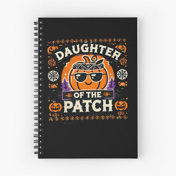 Item preview, Spooky Daughter of the Patch, Pumpkin Funny Halloween saying designed and sold by Logiamerch.