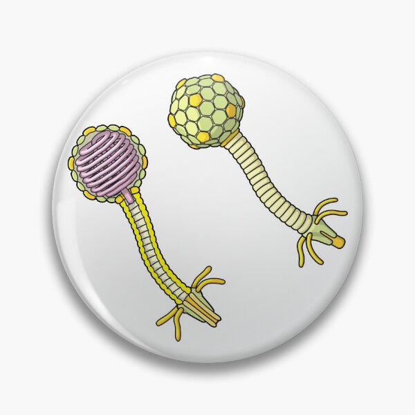 Item preview, Lambda Bacteriophage Illustration designed and sold by taylorcustom.