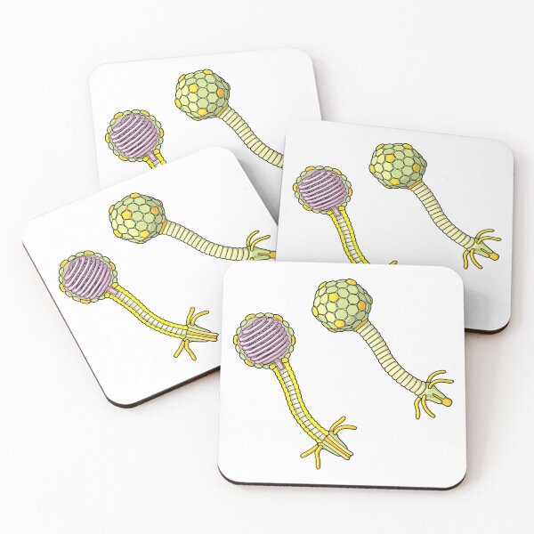 Item preview, Lambda Bacteriophage Illustration designed and sold by taylorcustom.