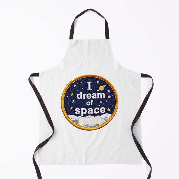 Item preview, I dream of space - 'your name here' mission patch design B designed and sold by jnxyz.