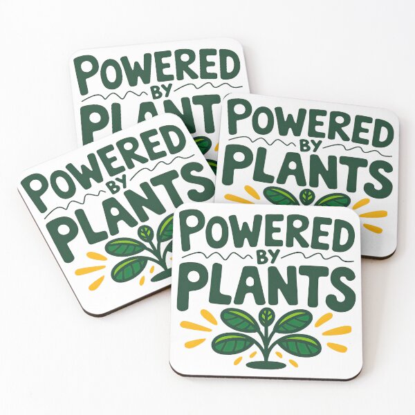 Item preview, Powered By Plants designed and sold by Angry Swan Designs.