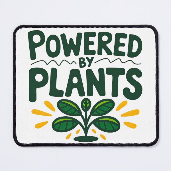 Item preview, Powered By Plants designed and sold by Angry Swan Designs.