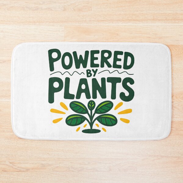 Item preview, Powered By Plants designed and sold by Angry Swan Designs.