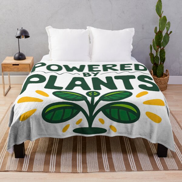 Item preview, Powered By Plants designed and sold by Angry Swan Designs.