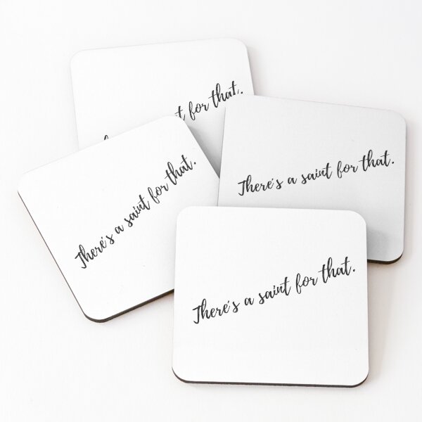 Item preview, There’s a saint for that design designed and sold by Dominika Farkašová.