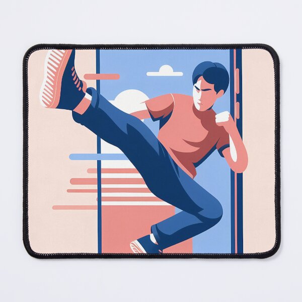 Item preview, Karateka going through a smartphone 13 designed and sold by P2Genies.