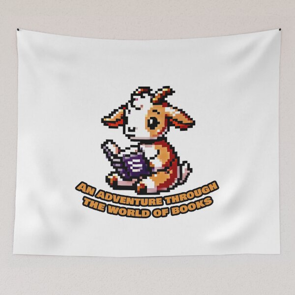 Item preview, Goat's Bookish World designed and sold by Shadowshop07.