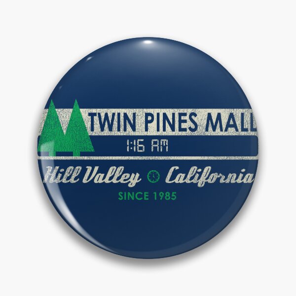 Item preview, Twin Pines mall Sign Worn Back to the Future designed and sold by Alema Art.