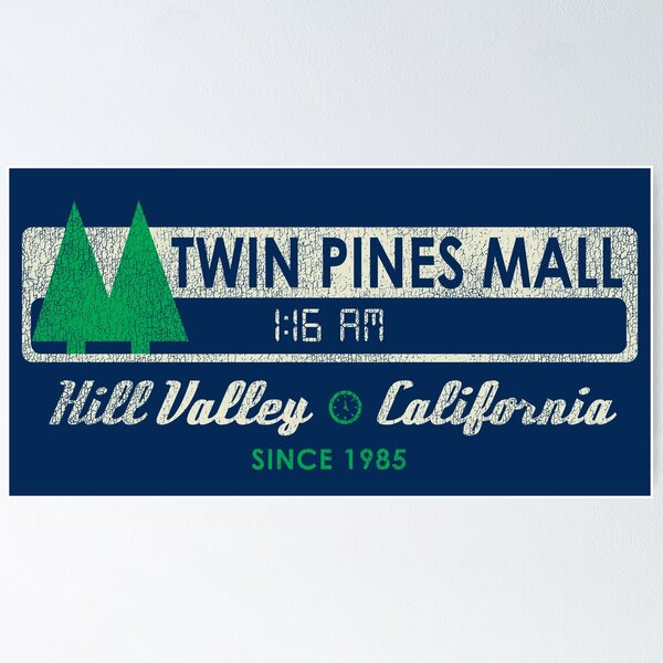 バックトゥザフューチャー TWIN PINES MALL 電飾看板 模型 1点限定☆バックトゥザフューチャー TWIN PINES MALL 電飾看板