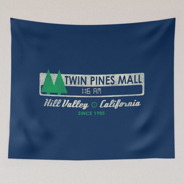 Item preview, Twin Pines mall Sign Worn Back to the Future designed and sold by Alema Art.