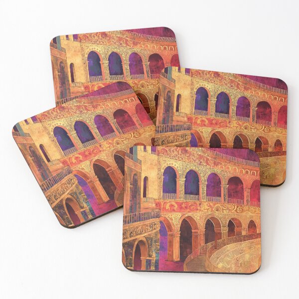 Item preview, The Klimt Inspired Colosseum designed and sold by JoyOnYourWall.