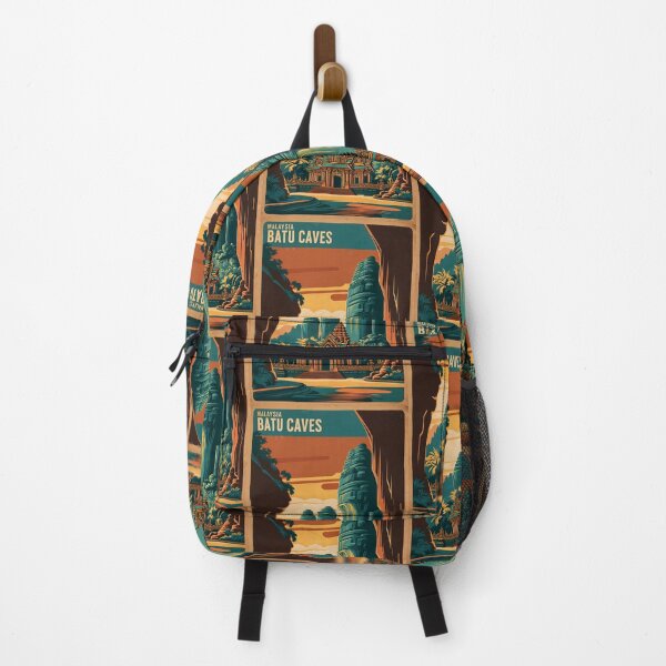 Item preview, Batu Caves Malaysia Vintage Travel Tourism designed and sold by TravelersGems.