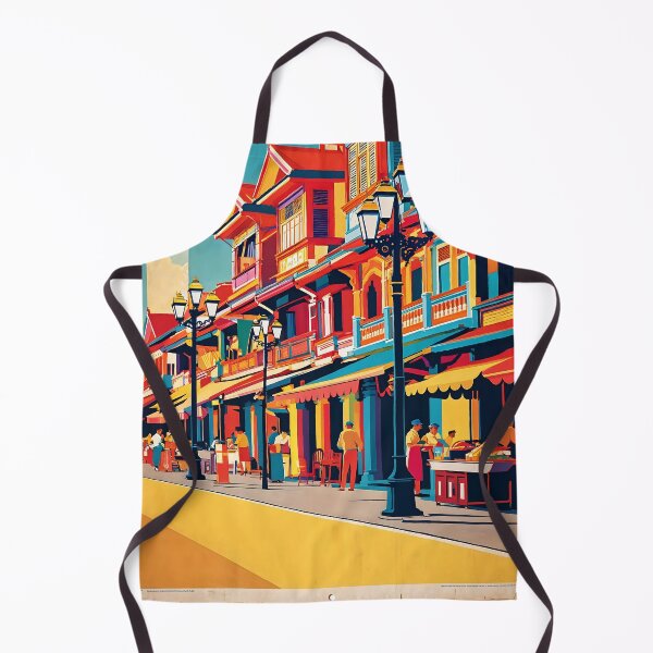 Item preview, Jalan Alor Malaysia Vintage Travel Tourism designed and sold by TravelersGems.