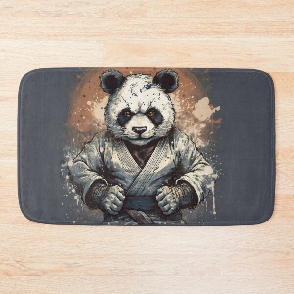 Item preview, Halftone Kick Ass Panda designed and sold by Boxing Kangaroo Retail Company.
