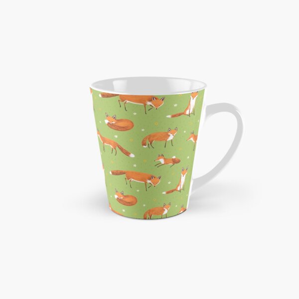 Red Foxes Tall Mug