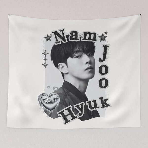 Item preview, Nam Joo-hyuk Collage: Classic Black and White designed and sold by AJUNICE STUDIO.