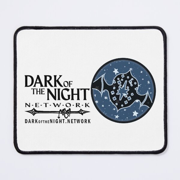 Item preview, Dark of the Night Network - Rectangle designed and sold by CatBagz.