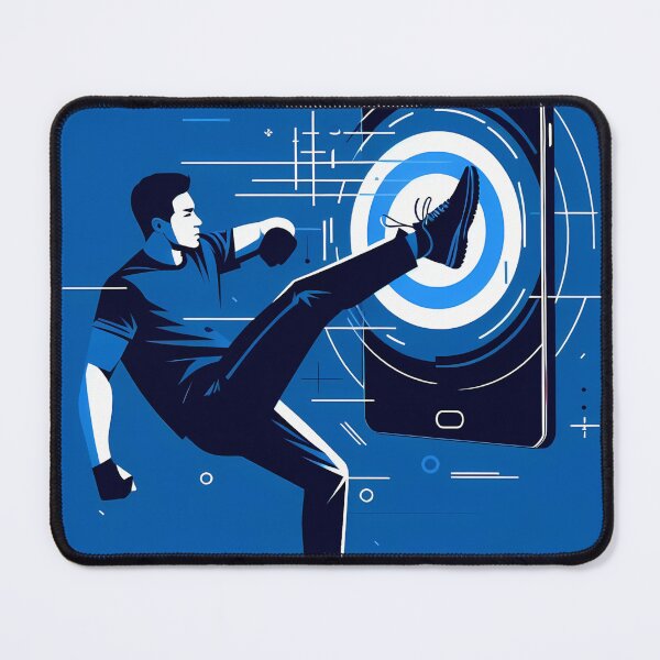 Item preview, Karateka going through a smartphone 14 designed and sold by P2Genies.