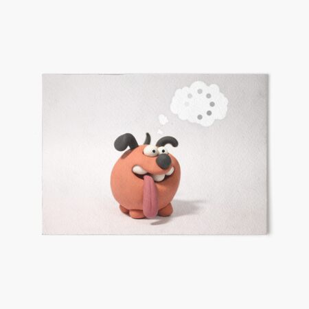Buffering Art Board Print