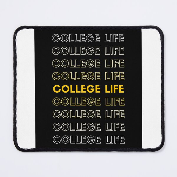 Item preview, College Life – Modern Typography Student Design designed and sold by RaiyaTees.