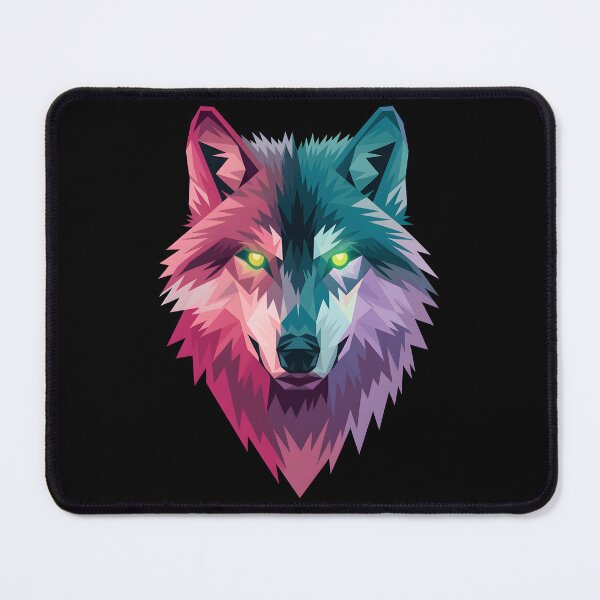 Item preview, Low-Poly Dire Wolf designed and sold by Wegetees.