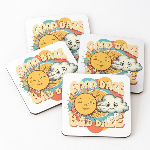 Item preview, Good Daze, Bad Daze designed and sold by BlackCoralArt.