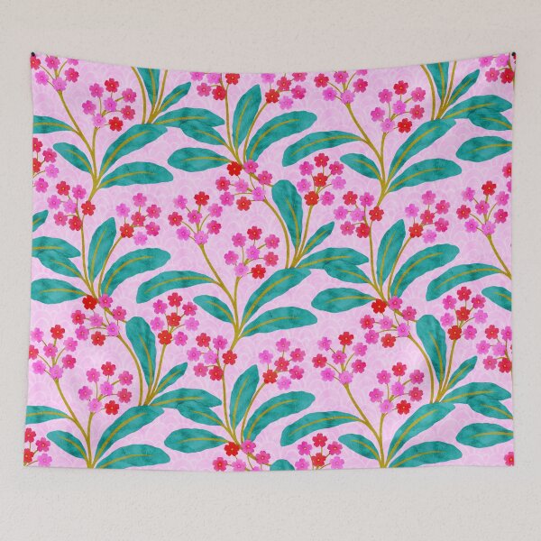 Item preview, Nagoya Botanical | Japanese Primrose designed and sold by RebeccaFlaherty.