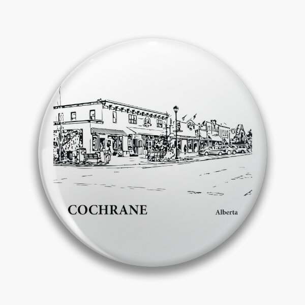 Item preview, Cochrane Alberta designed and sold by Lakeric Cityscapes.