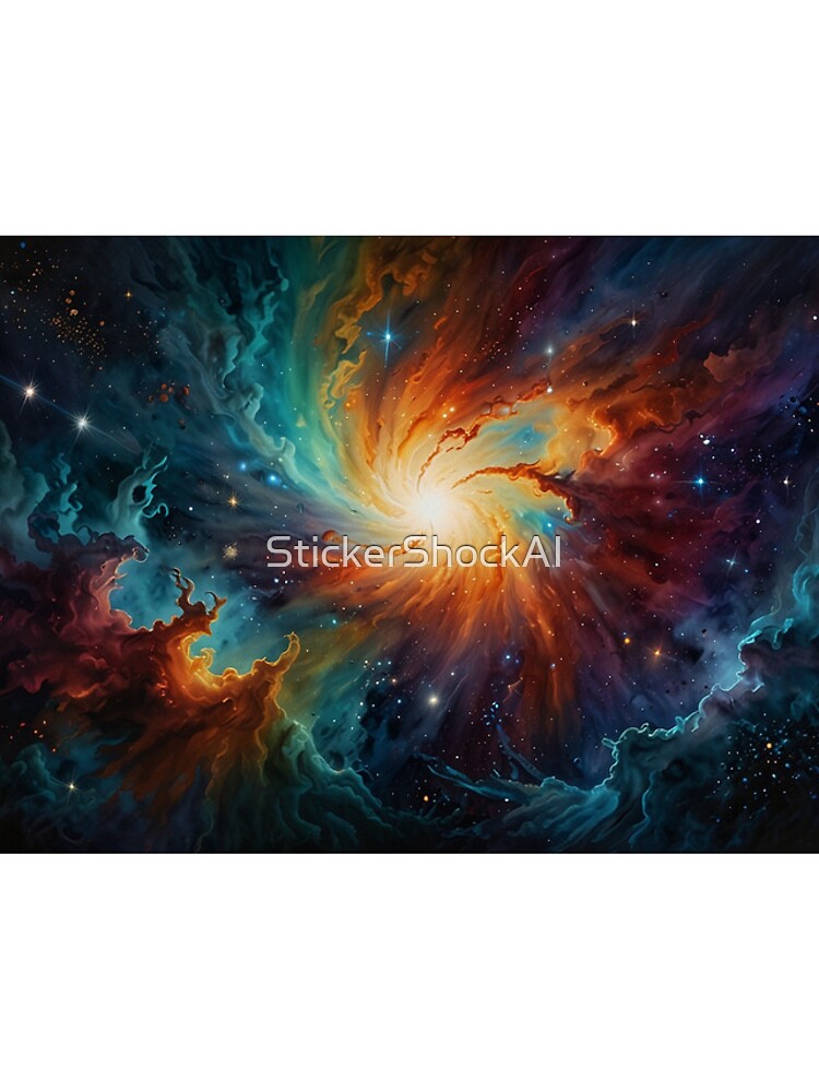 Thumbnail 4 of 4, iPhone Case, Cosmic Tapestry designed and sold by StickerShockAI.