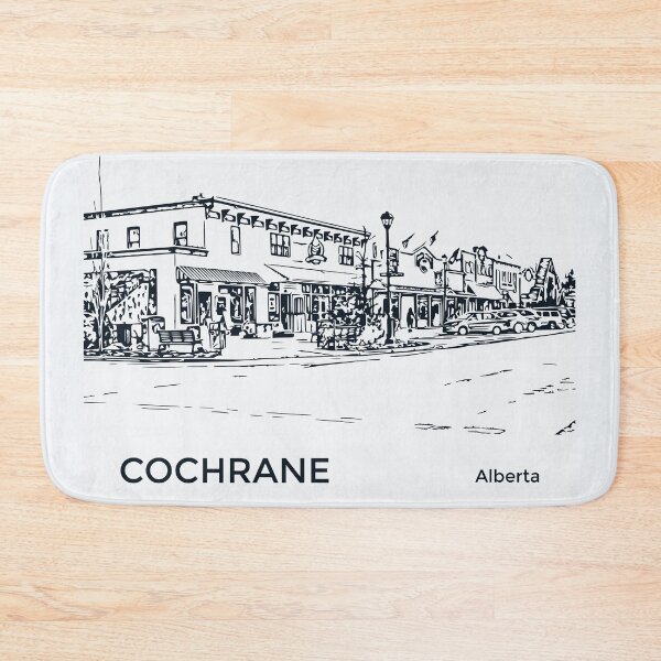 Item preview, Cochrane Alberta designed and sold by Lakeric Cityscapes.