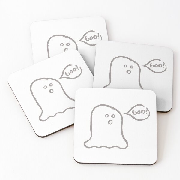 Item preview, Boo Silver Grey Ghost  designed and sold by MagentaTwilight.