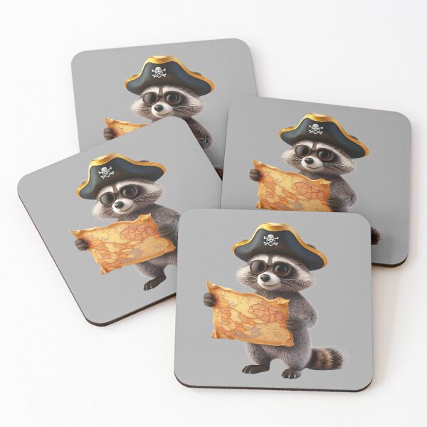 Item preview, The Pirate Raccoon designed and sold by AleTot.