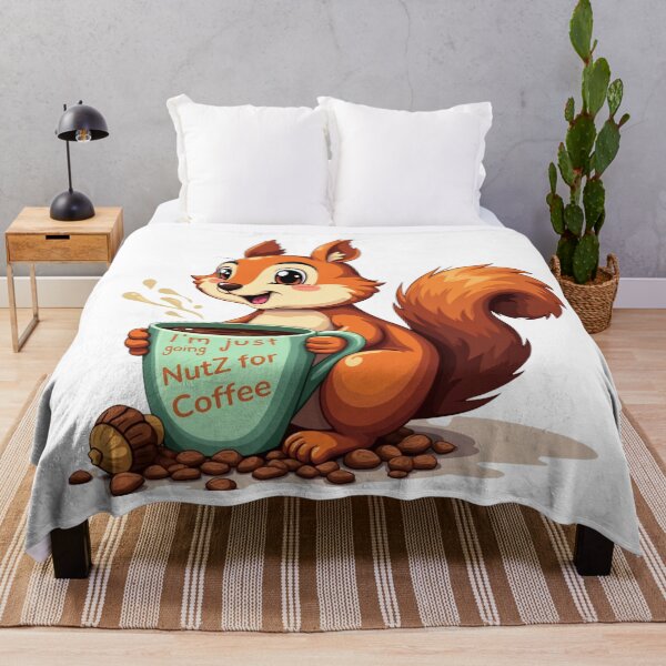 Item preview, Nutty About Coffee, Animal Lovers Gift, Gift for Him, Gift for Her designed and sold by Grang Art Artistic Designs.