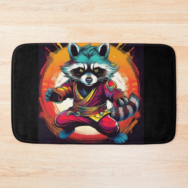Item preview, Kick Ass Raccoon designed and sold by Boxing Kangaroo Retail Company.