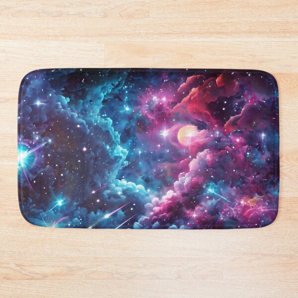 Item preview, Mystical Galaxy Bedding with Deep Blue and Pink Hues designed and sold by Joker-81.