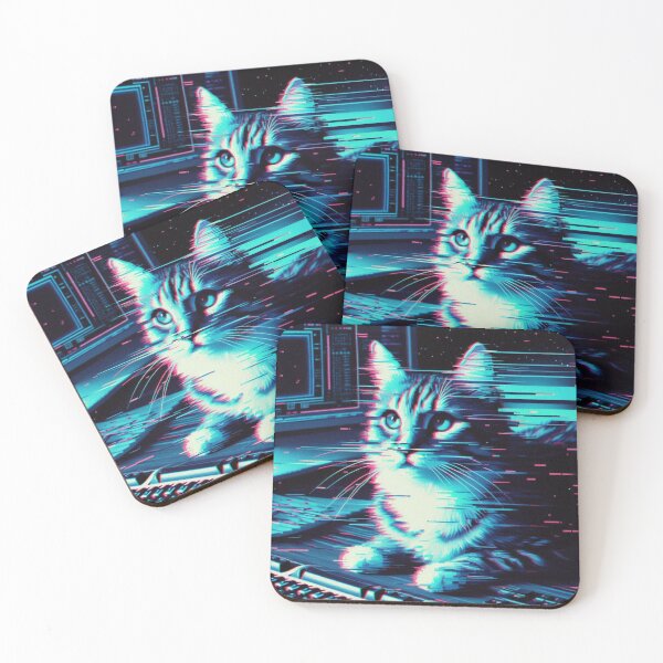 Item preview, Cyber Cat in Digital Motion designed and sold by TheShadow30.