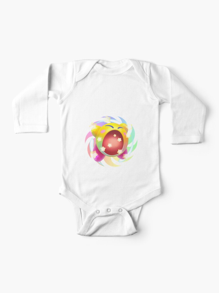 Rainbow Kirby Baby One Piece By Cottonguard Redbubble