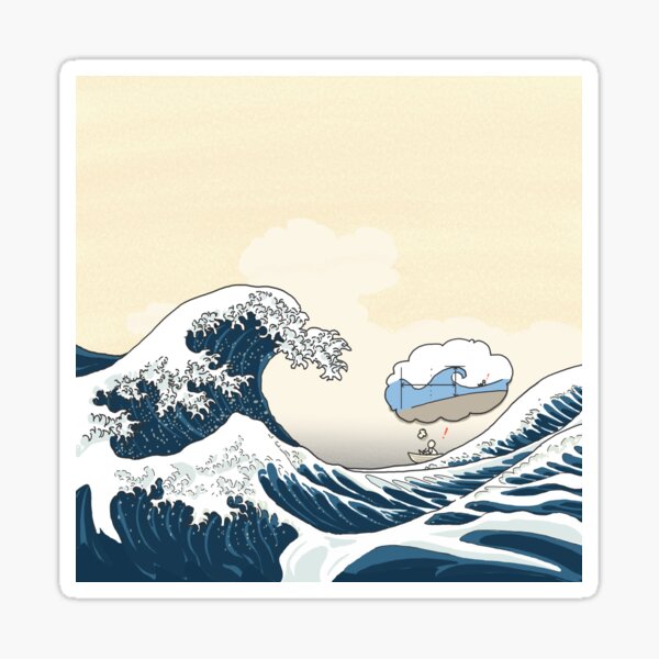 Item preview, Great Wave - Big Ideas Little Pictures - Sketchplanations designed and sold by Sketchplanations.