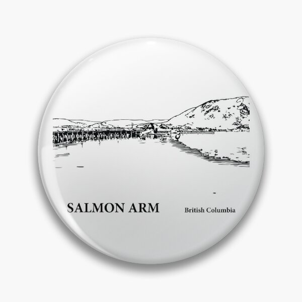 Item preview, Salmon Arm British Columbia designed and sold by Lakeric Cityscapes.