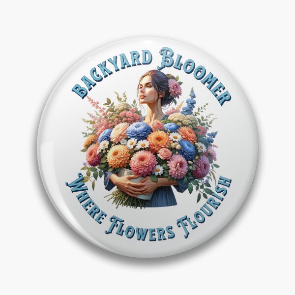 Item preview, Backyard Bloomer  Where Flowers Flourish  designed and sold by absurditeestore.