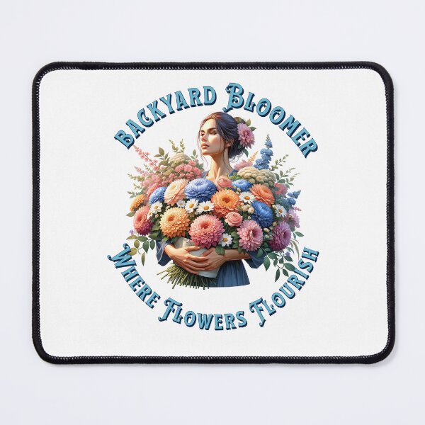 Item preview, Backyard Bloomer  Where Flowers Flourish  designed and sold by absurditeestore.