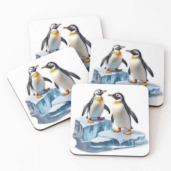 Item preview, Penguins On Frozen Ice designed and sold by Bunmigraphics .
