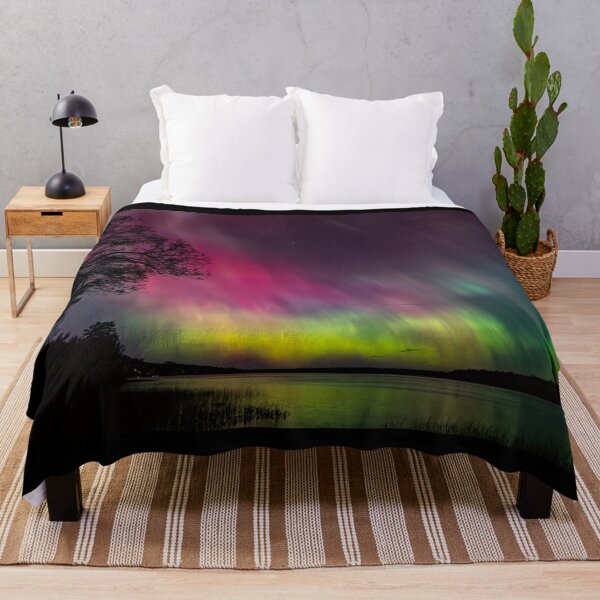 Item preview, Northern Lights glowing over the Ottawa river designed and sold by James Cumming.