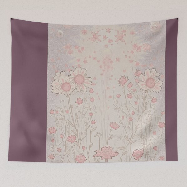Item preview, Pink field designed and sold by AmuraLumina.