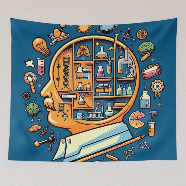 Item preview, Exploring Science Through Abstract Art designed and sold by PandaTShirtShop.